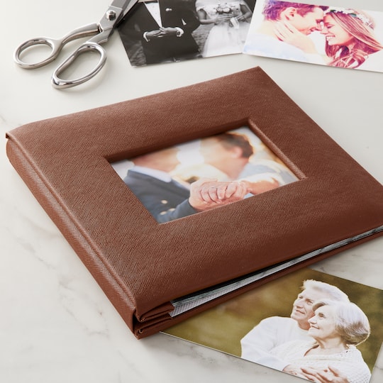 Brown Scrapbook by Recollections™, 8" x 8"